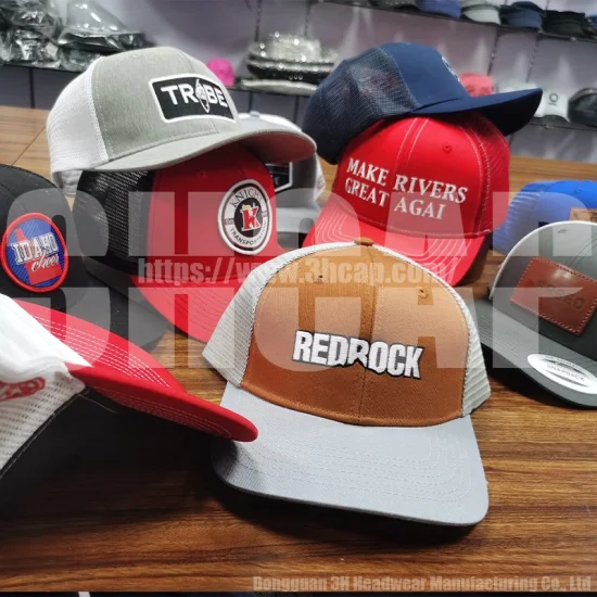 3hcap модная нашивка с вышивкой, сетчатая бейсбольная кепка Gorras с логотипом Richardson 112, кепки для дальнобойщиков, шляпы